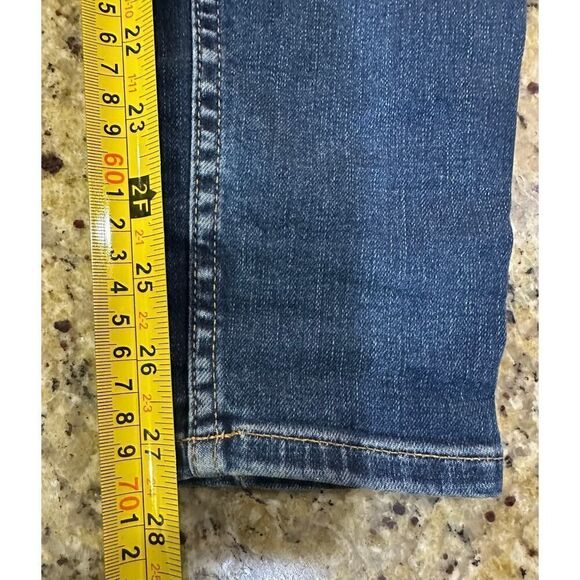 AO.LA Alice+Olivia You Look Good Mid Rise Skinny Star Crossed Jeans 26W X 27L - Picture 5 of 14